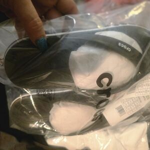 CROCS Monochrome Slide Sandals